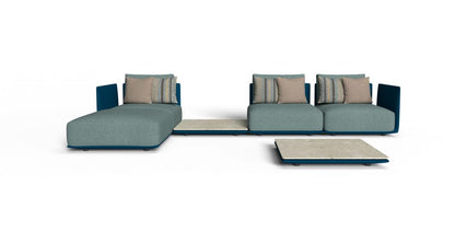 Male modular outdoor sofa by Talenti 