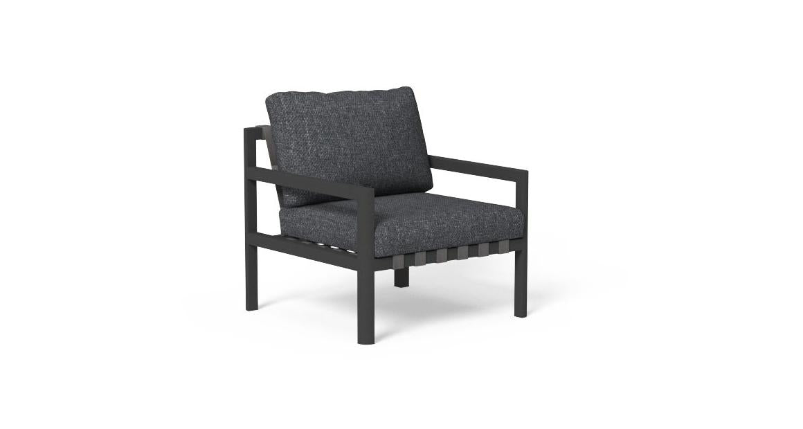 Nunù Poltrona Living Talenti Carbone - Nero Genco Outdoor
