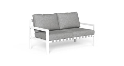 Nunù divano 2 posti Talenti Bianco - Grigio Chiaro Genco Outdoor
