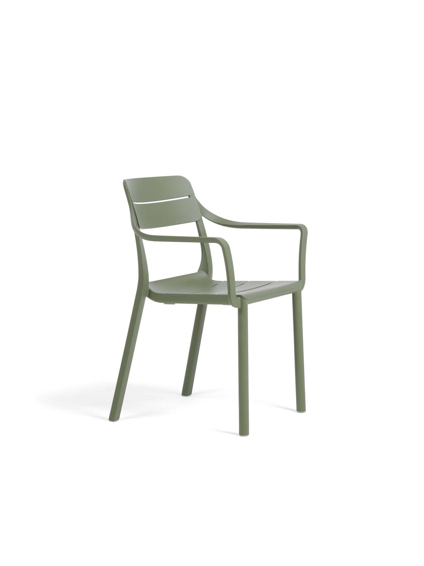 sedia da esterno con braccioli cassia armchair nardi verde cactus genco outdoor