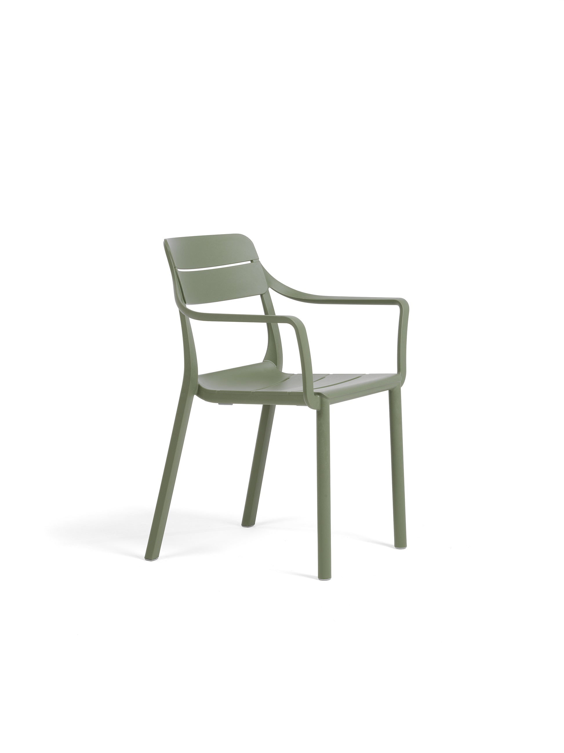 sedia da esterno con braccioli cassia armchair nardi verde cactus genco outdoor
