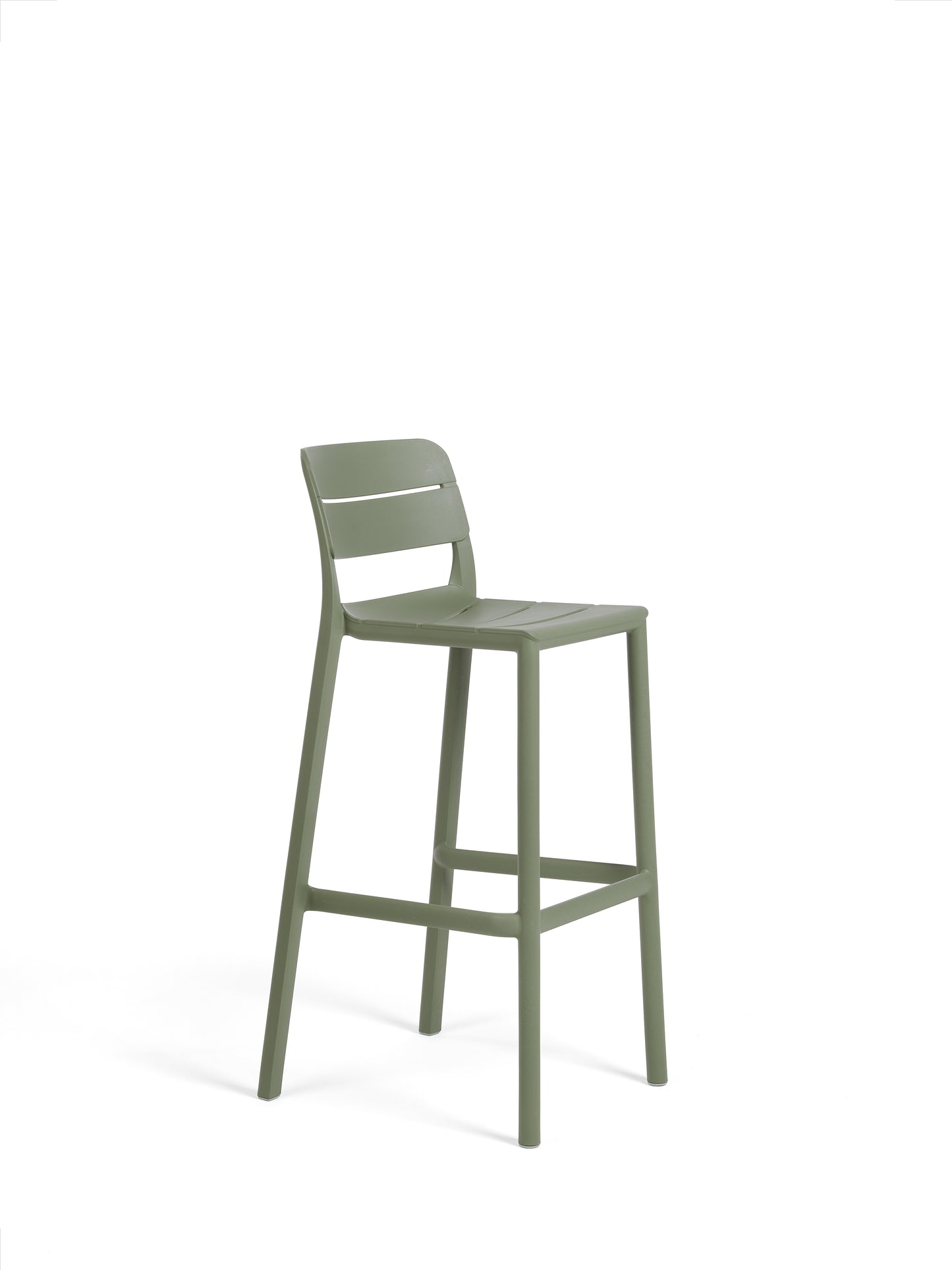 Sgabello in resina da esterno Cassia stool Nardi verde cactus Genco Outdoor