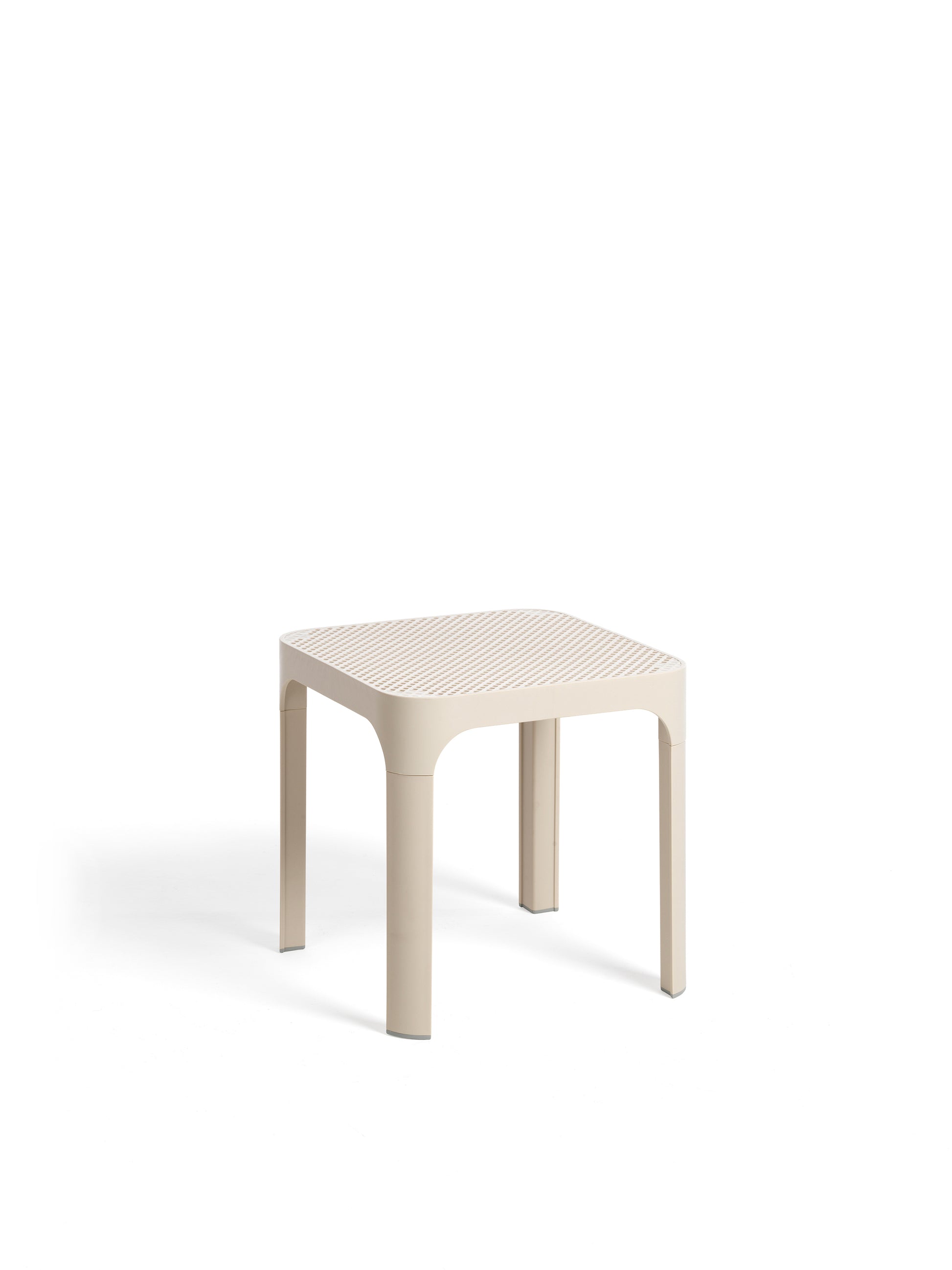 Tavolo caffè net 40 nardi da esterno bianco corda genco outdoor