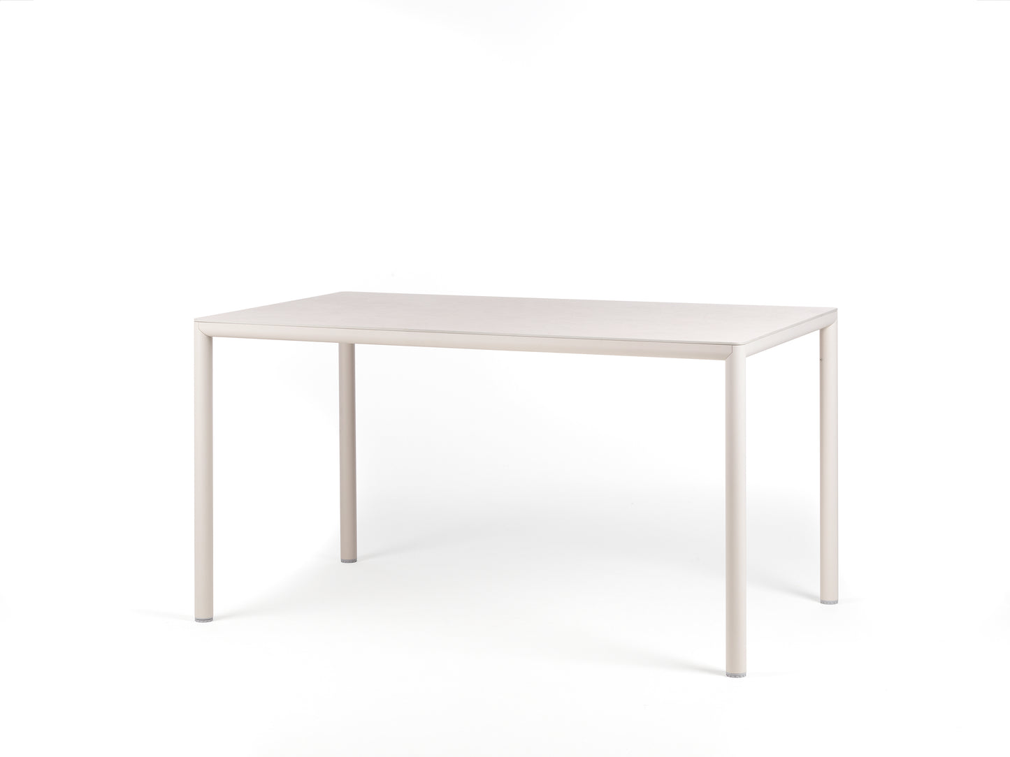 Piave 140x80 tavolo da esterno bianco corda Nardi Genco outdoor