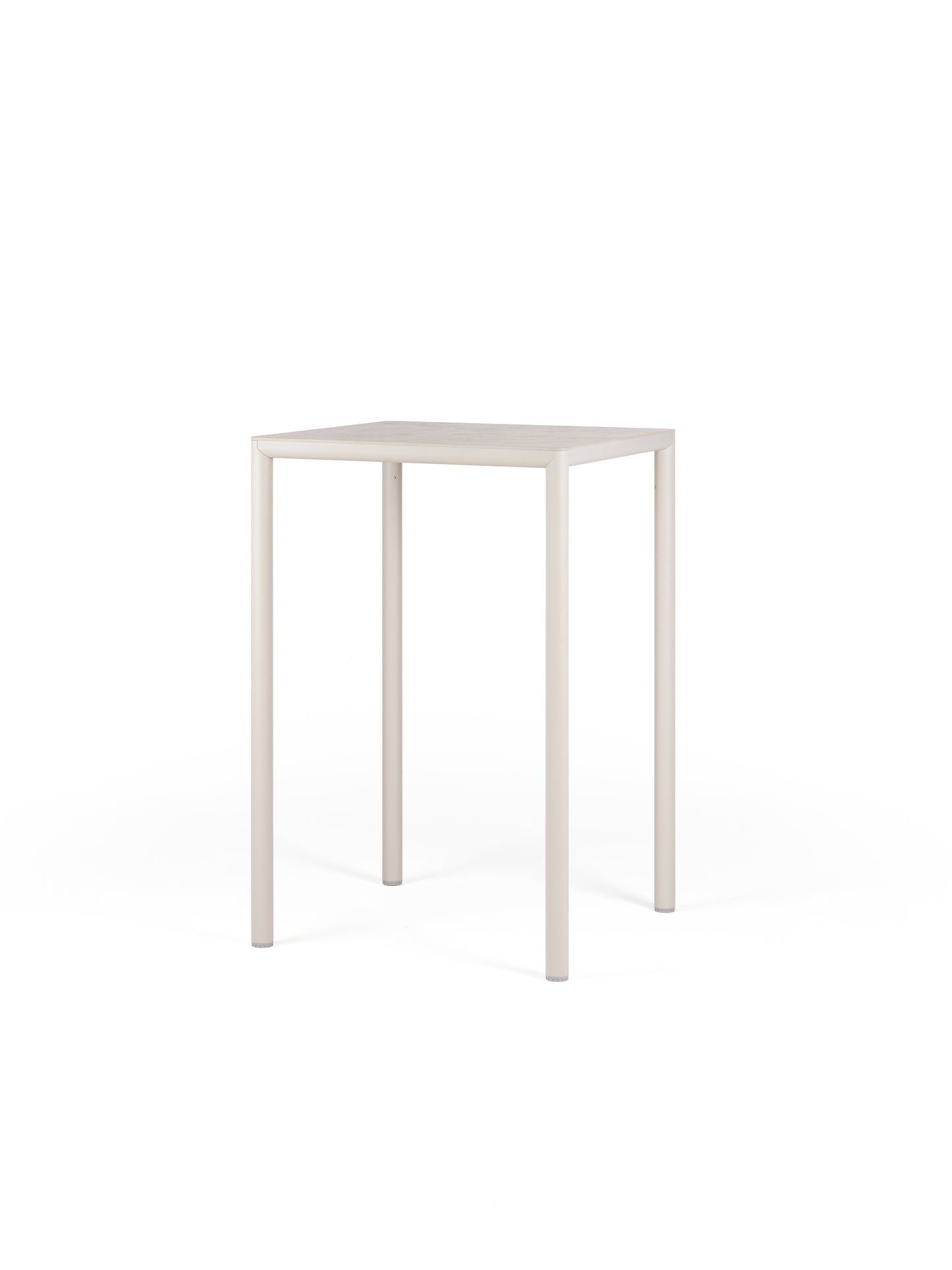 Piave 70 high tavolo da esterno bianco corda Nardi Genco outdoor