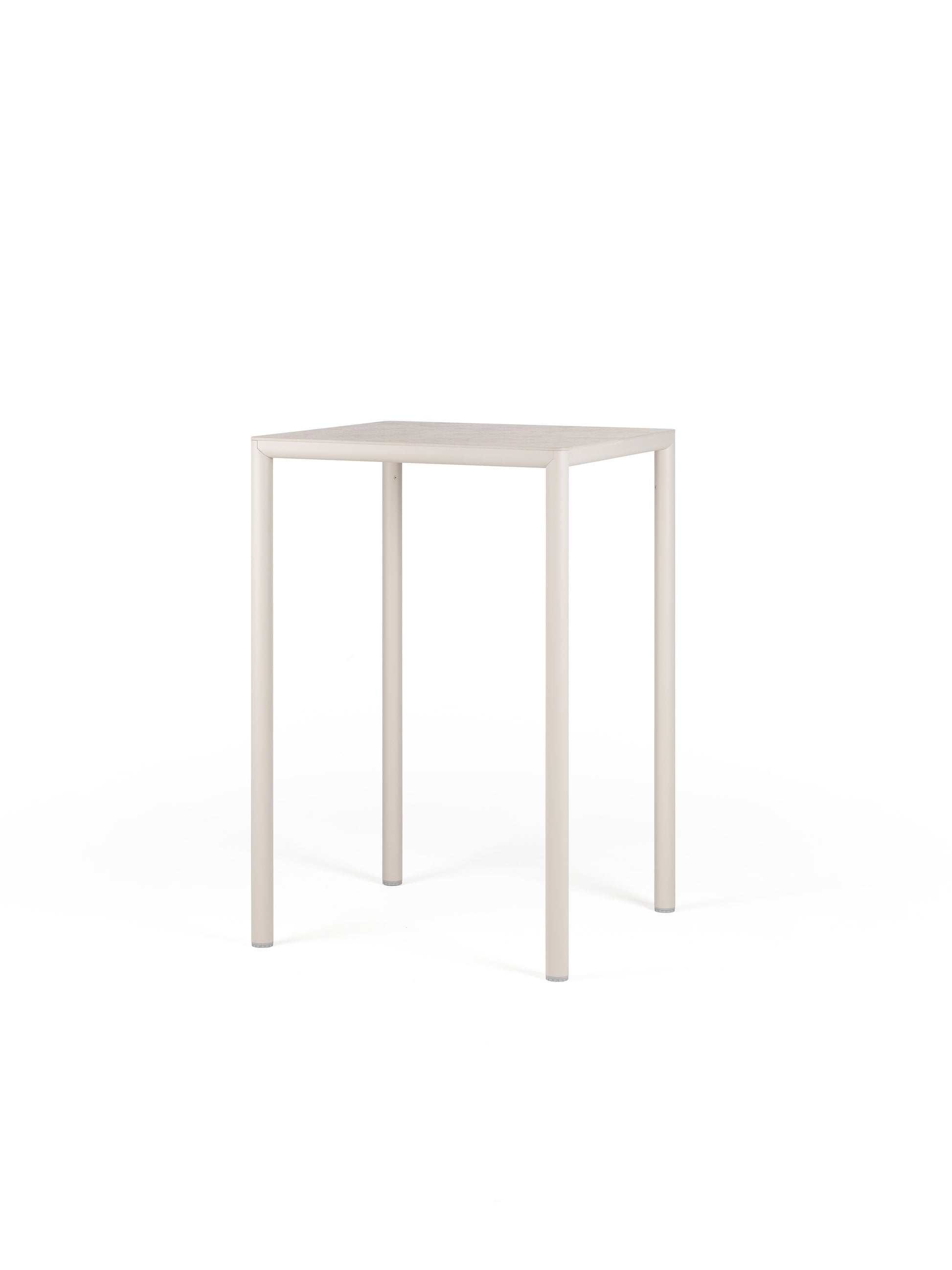 Piave 70 high tavolo da esterno bianco corda Nardi Genco outdoor