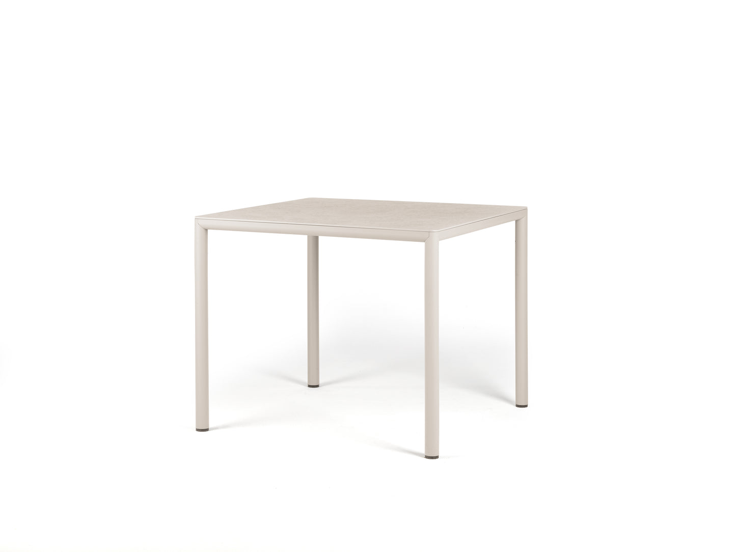 Piave 90 Tavolo da esterno bianco corda Nardi Genco outdoor