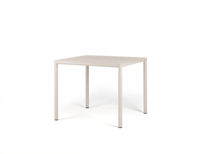 Piave 90 Tavolo da esterno bianco corda Nardi Genco outdoor