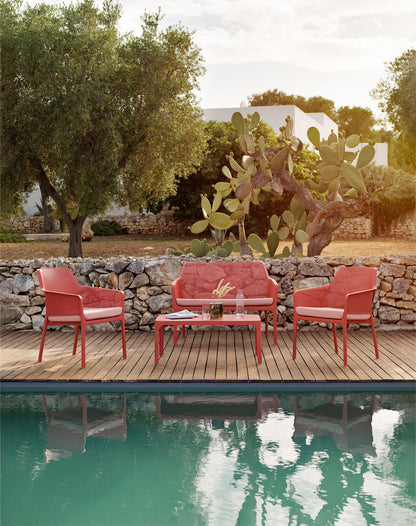 Net Bench panca in resina da esterno Nardi