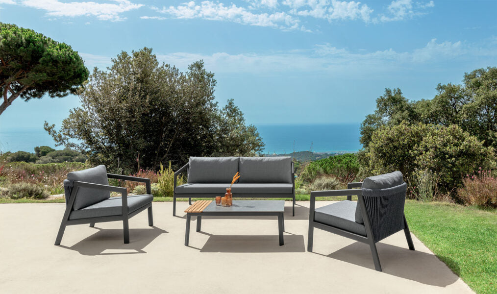 Nova set sofa Talenti (1 divano + 2 poltrone + 1 tavolino) Genco Outdoor