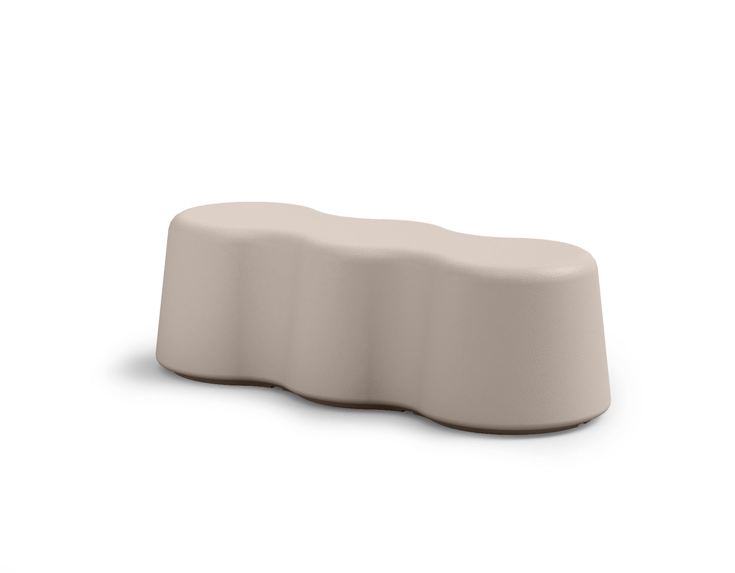 Peanuts 3 posti panca bassa da esterno Lyxo