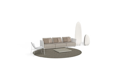 Male modular outdoor sofa by Talenti 