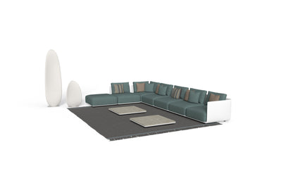 Male modular outdoor sofa by Talenti 