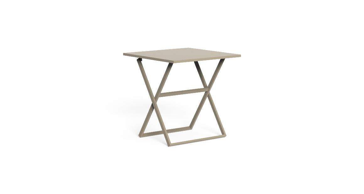 Queen Folding Table 70x70 for Outdoor Use by Talenti 