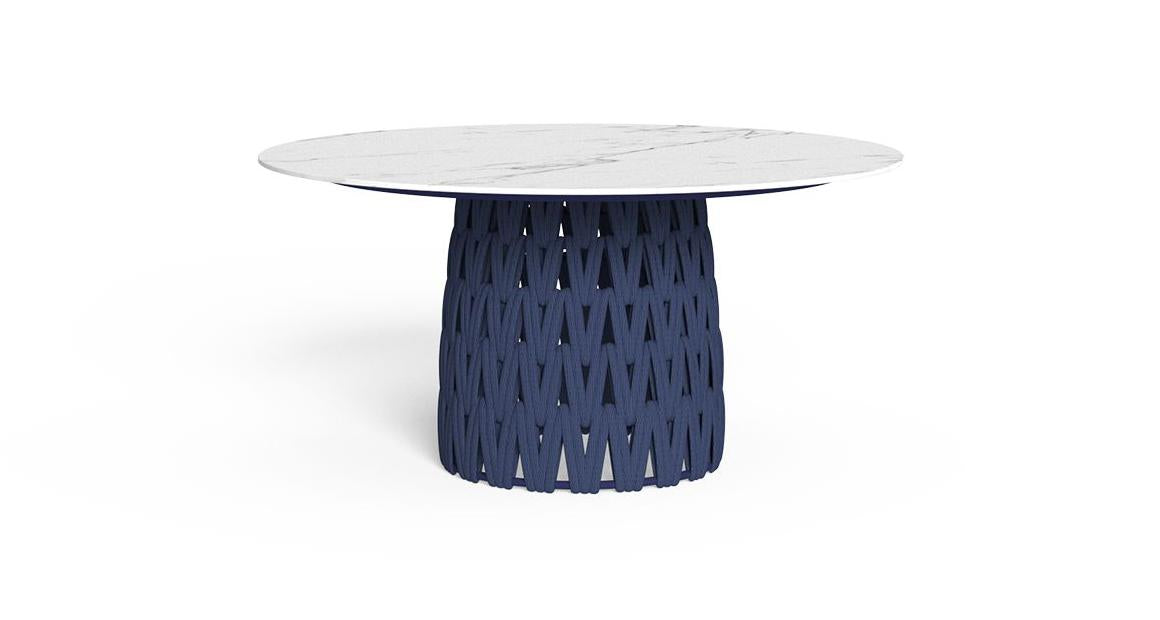 Swipe Tavolo Pranzo 150 Talenti True Navy Blue Genco Outdoor