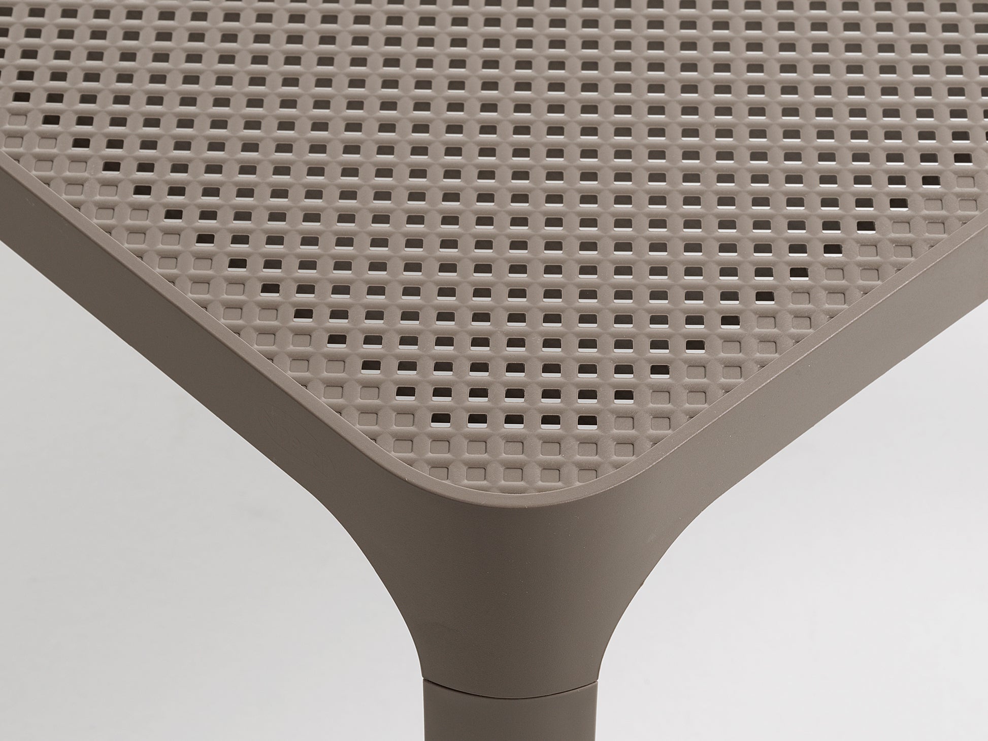 Tavolo caffè net 40 nardi da esterno tortora design genco outdoor