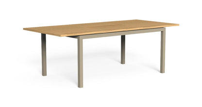 Timber Tavolo Pranzo Estendibile 156/214 Talenti Tortora Genco Outdoor