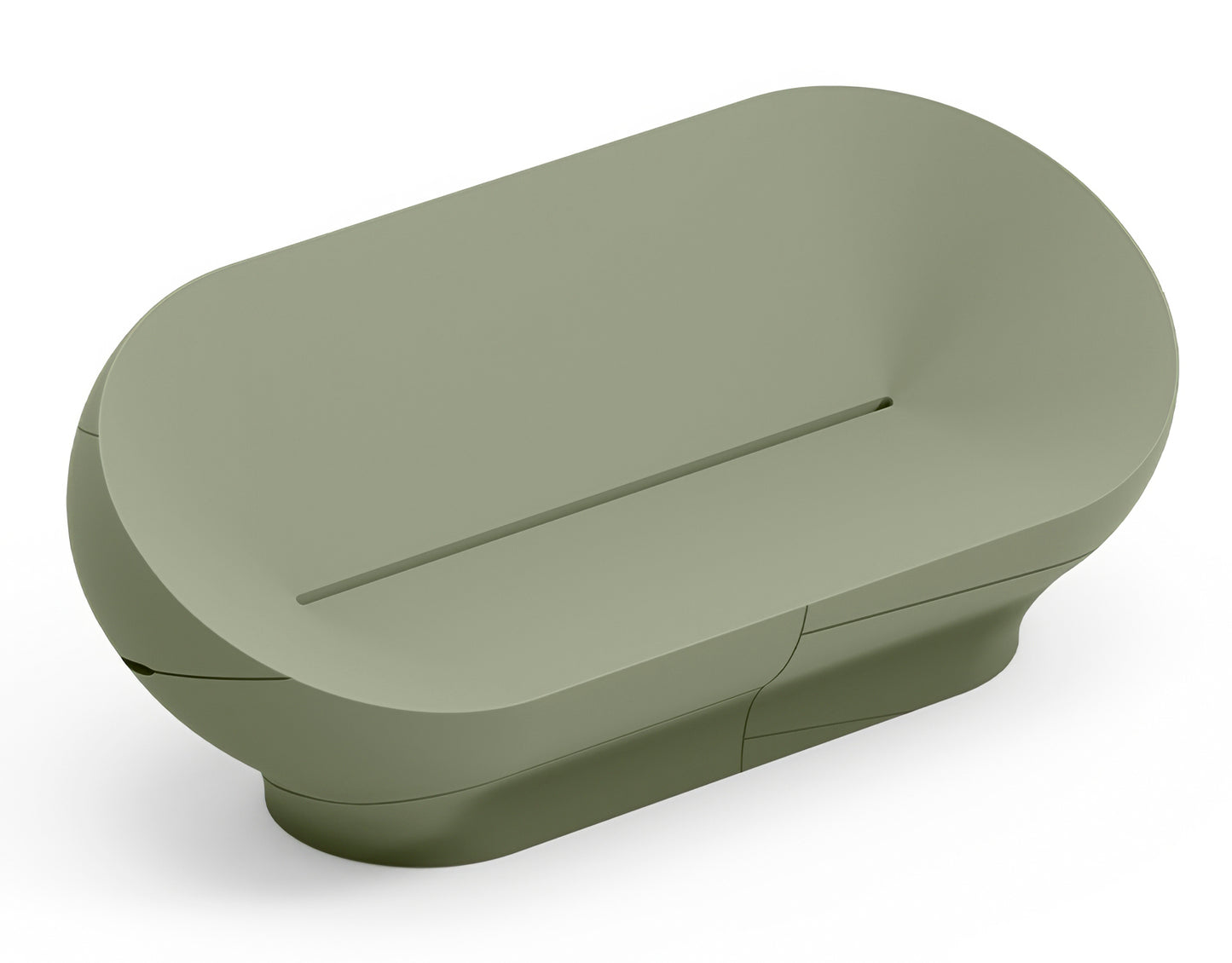 Vera divano in resina da esterno Lyxo verde agata Genco Outdoor