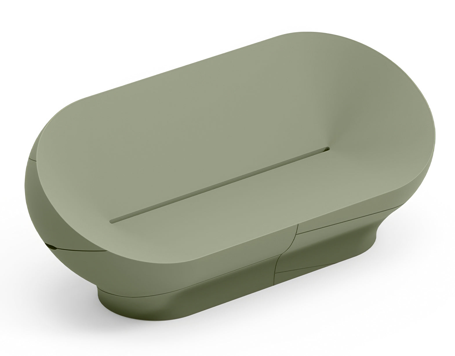 Vera divano in resina da esterno Lyxo verde agata Genco Outdoor