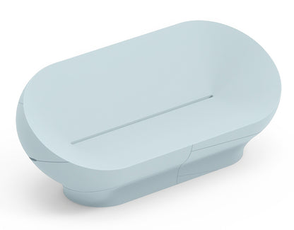 Vera divano in resina da esterno Lyxo blu acquamarina celeste Genco Outdoor