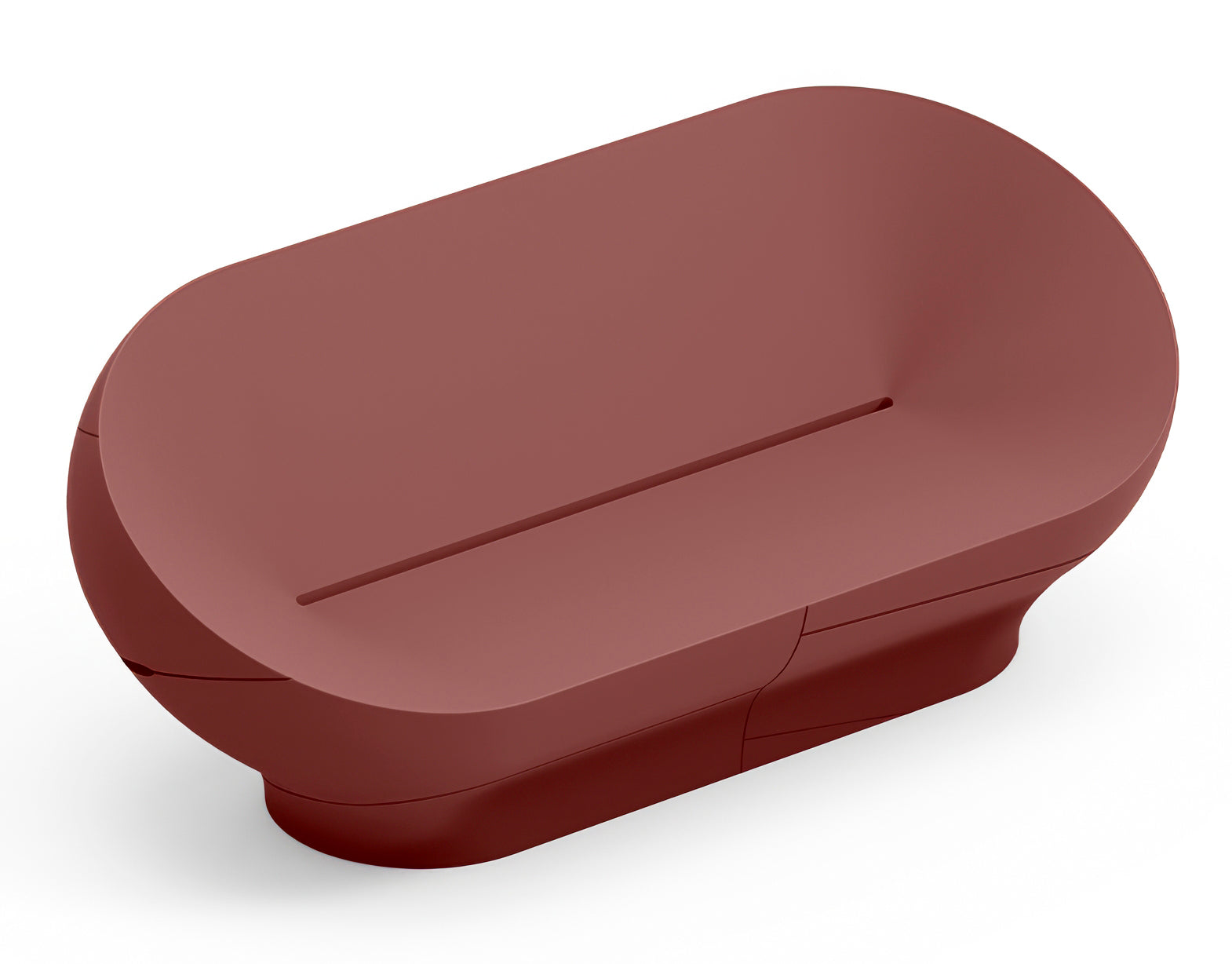 Vera divano in resina da esterno Lyxo rosso granato granata Genco Outdoor