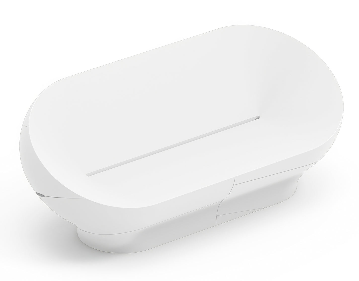 Vera divano in resina da esterno Lyxo bianco perla Genco Outdoor