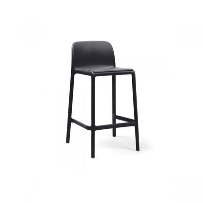 Faro Mini sgabello in resina Nardi Antracite Genco Outdoor