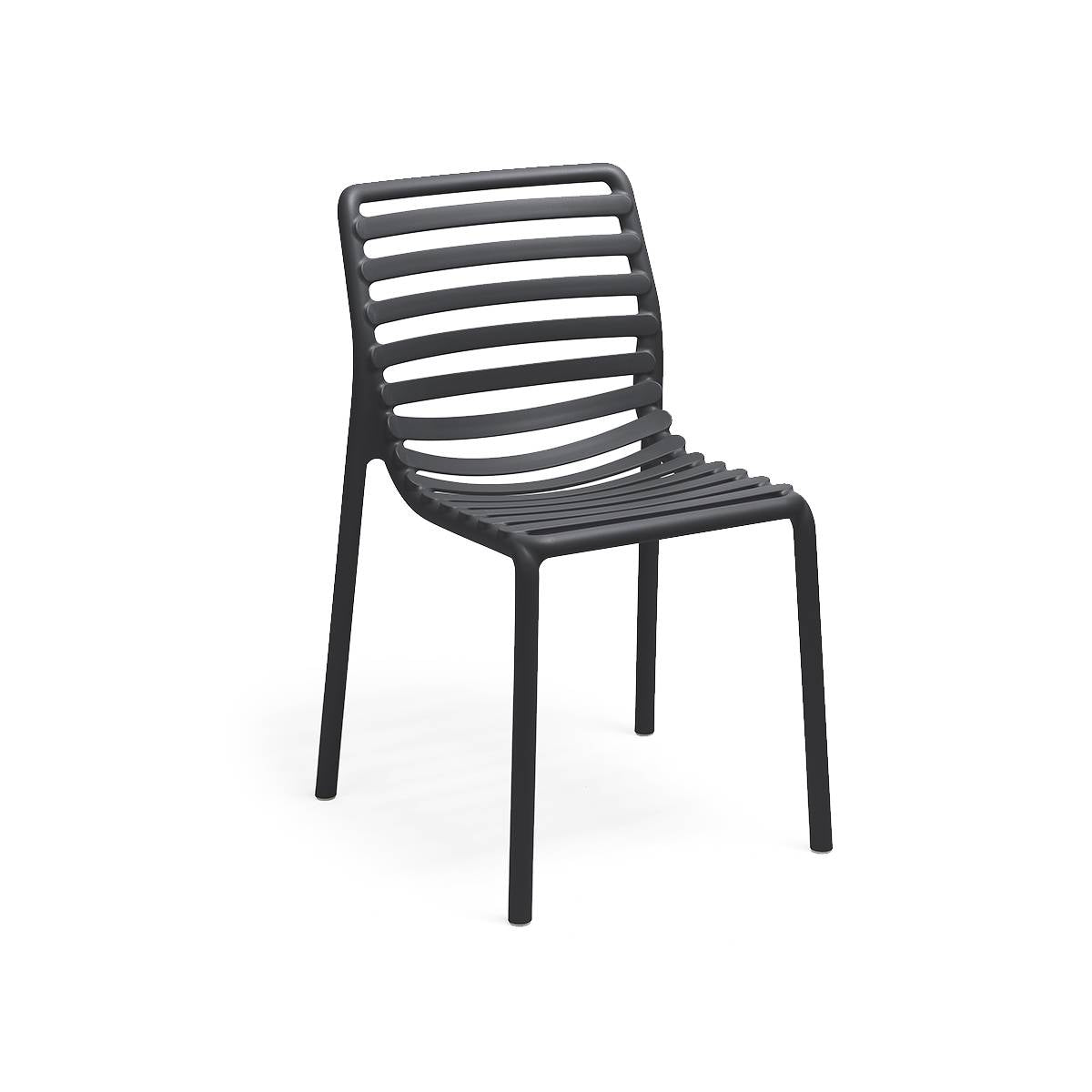 Sedia in resina Doga Bistrot Nardi Antracite Genco Outdoor