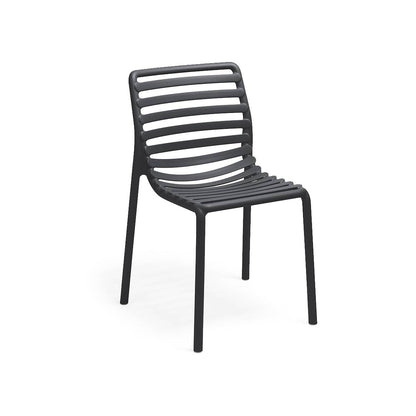 Sedia in resina Doga Bistrot Nardi Antracite Genco Outdoor