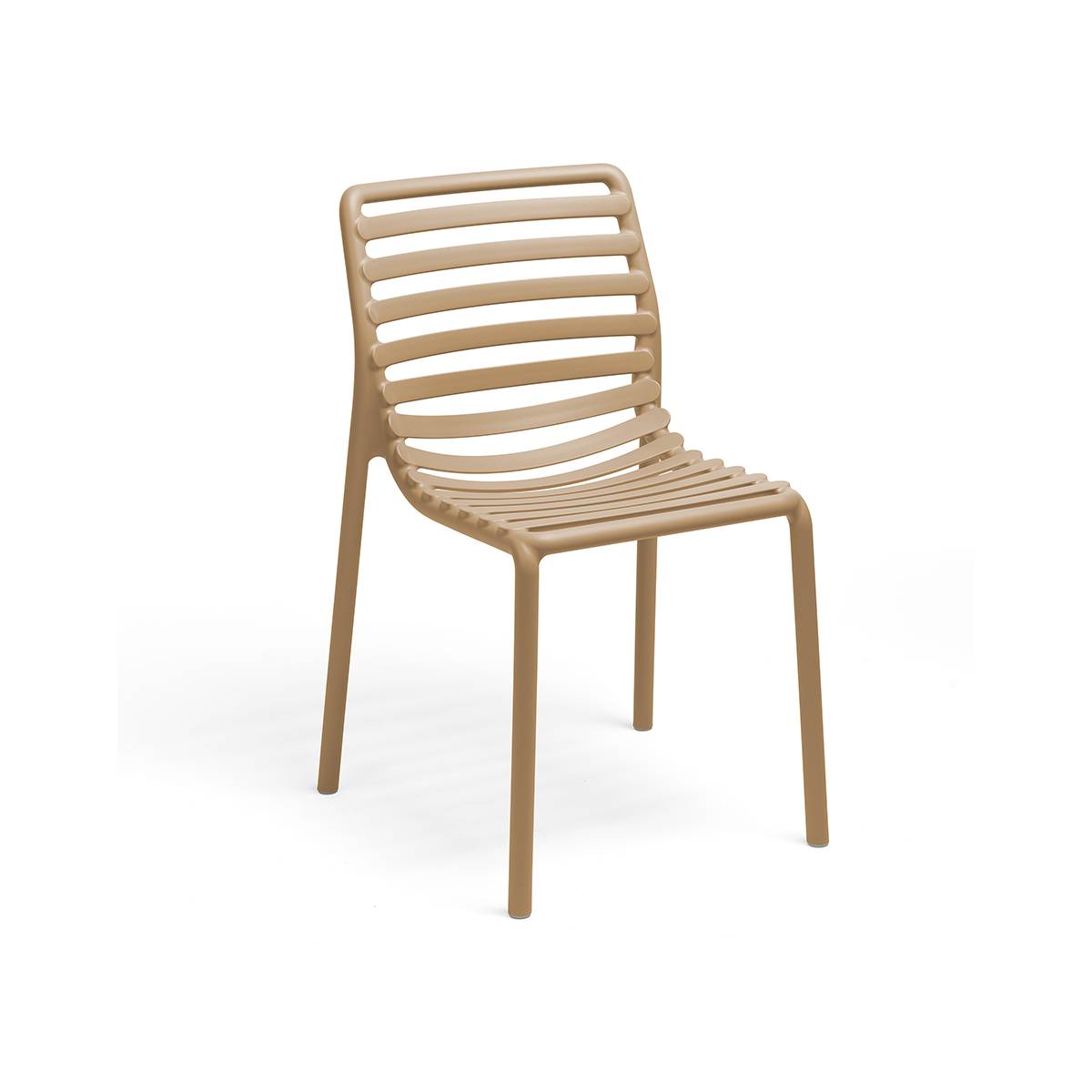 Sedia in resina Doga Bistrot - Sconto 6 pezzi Cappuccino Genco Outdoor