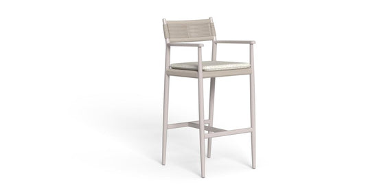 dolcevita alu sgabello bianco talenti outdoor