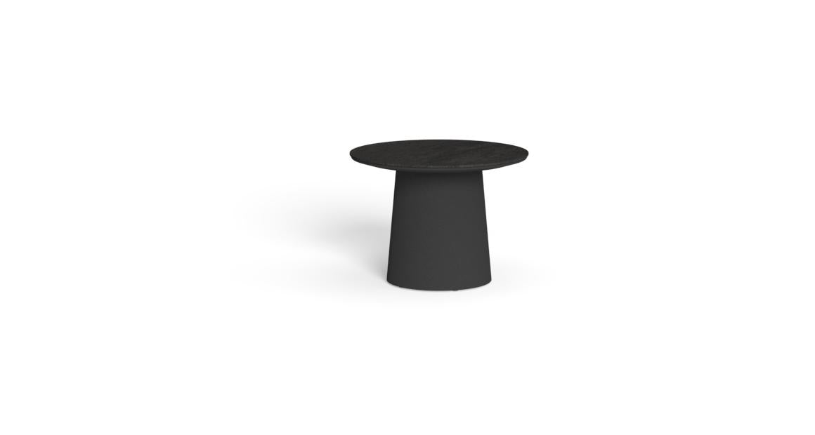 dolcevita alu tavolino nero grafite