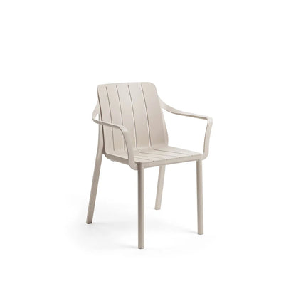 Sedia in resina con braccioli Tiberina Armchair Nardi Corda Genco Outdoor