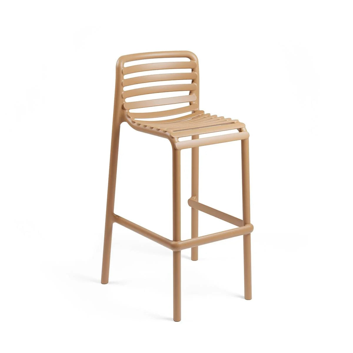 Doga Stool sgabello in resina Nardi Cappuccino Genco Outdoor