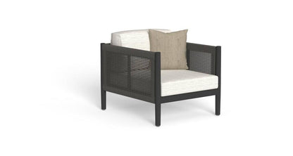 poltrona dolcevita alu nero