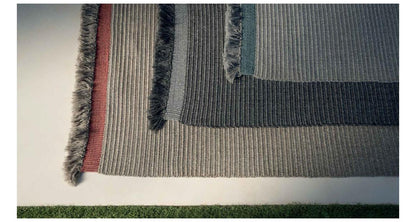 Rectangular outdoor rug Fabric//Ribs