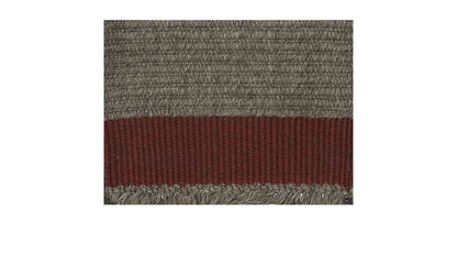 Rectangular outdoor rug Fabric//Ribs