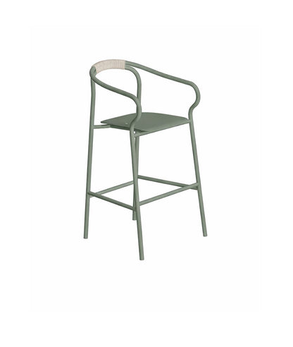 Salò outdoor bar stool by Unopiù
