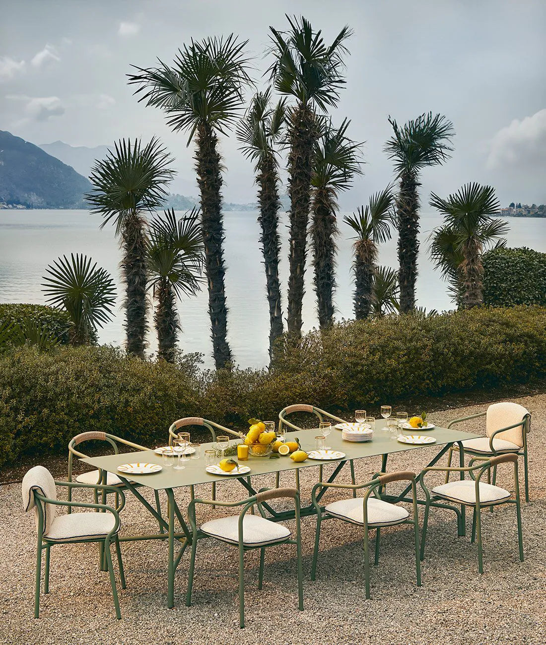 Salò 280 rectangular outdoor dining table Unopiù