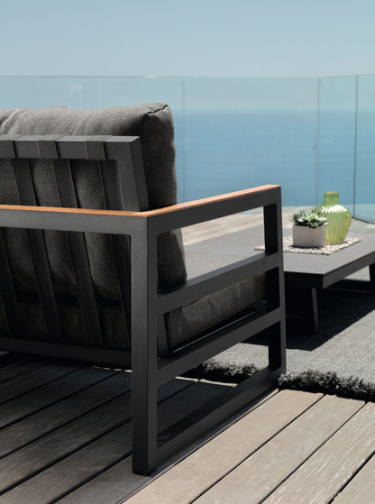 Alabama poltrona living in alluminio Talenti Genco Outdoor