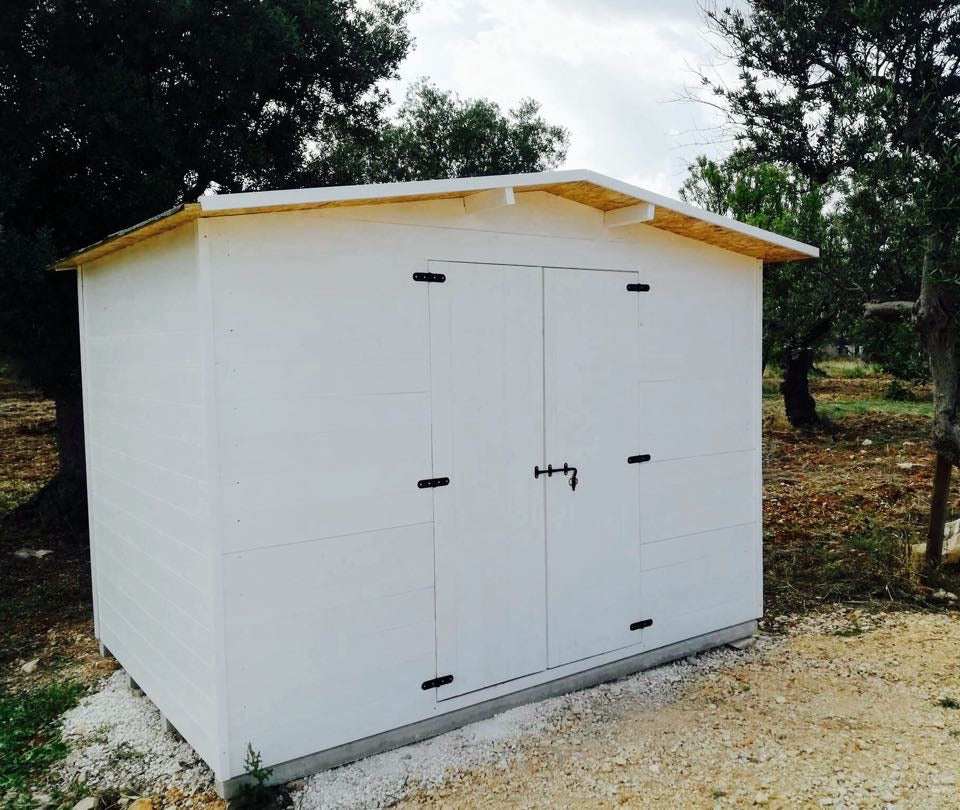 Casetta in legno doppia falda 3x2mt. Genco Outdoor