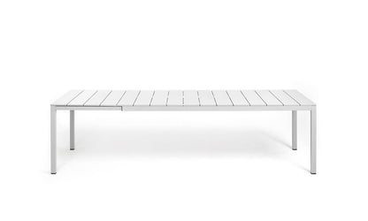 Tavolo estensibile Rio 210, piano in alluminio Nardi bianco Genco Outdoor