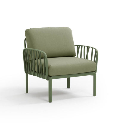Poltrona Komodo resina fiberglass Nardi Agave Giungla-sunbr. Genco Outdoor