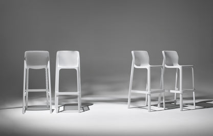 Net Stool sgabello in resina Nardi Genco Outdoor
