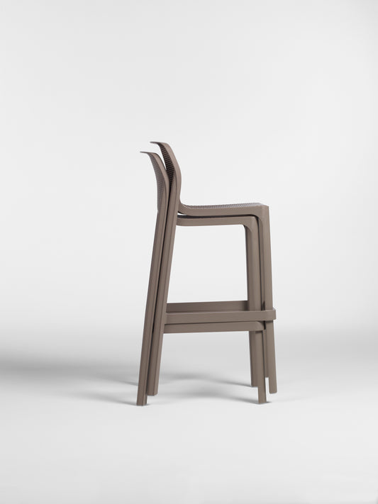 Net Stool sgabello in resina Nardi Genco Outdoor