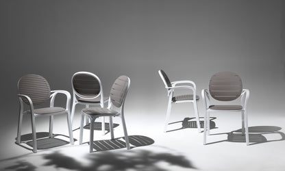 Sedia in resina con braccioli Palma Nardi Genco Outdoor