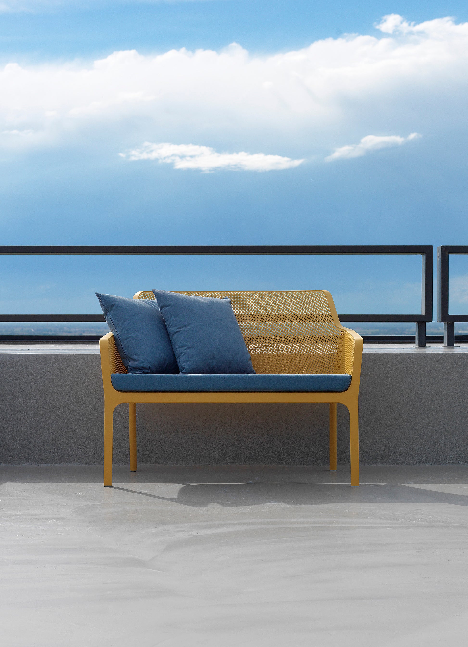Net Bench panca in resina Nardi Genco Outdoor